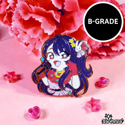 B-Grade Ai Hoshino Enamel Pin