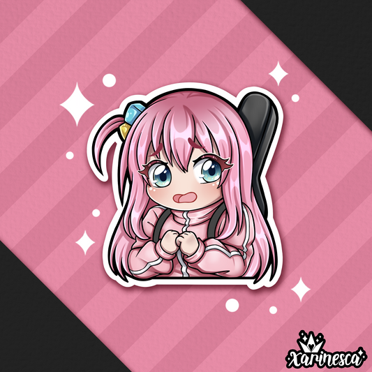 DISCONTINUE Bocchi Vinyl Weatherproof Sticker