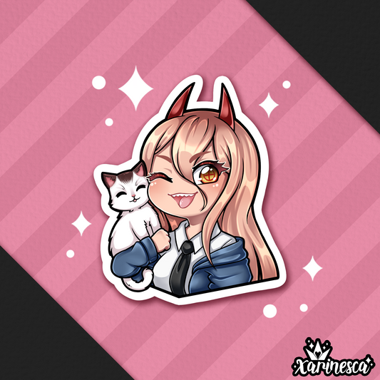 DISCONTINUE Power Vinyl Weatherproof Sticker