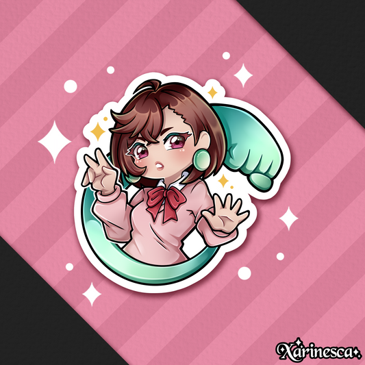 Momo Vinyl Weatherproof Stickers