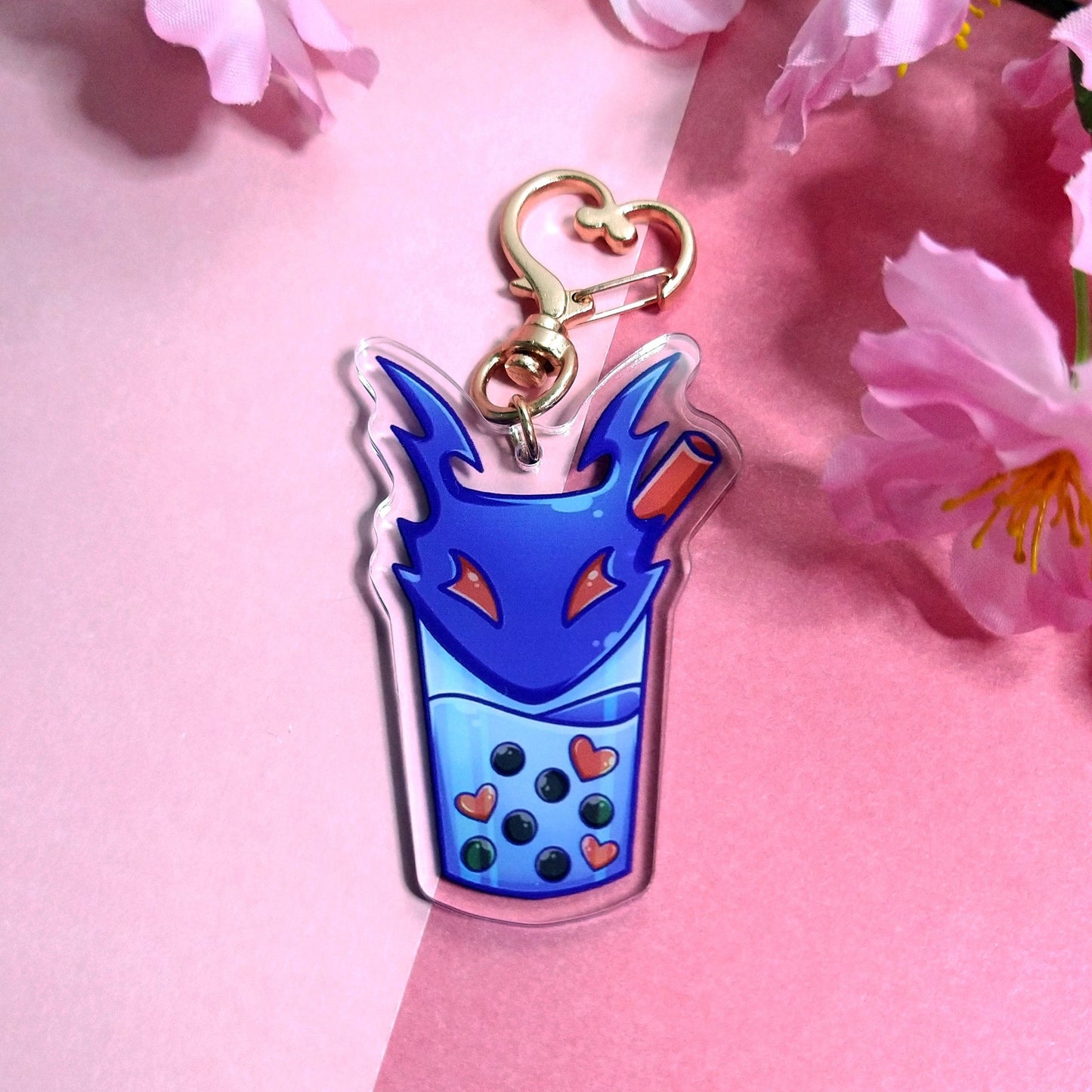 DISCONTINUE Unversed Boba Acrylic Charm