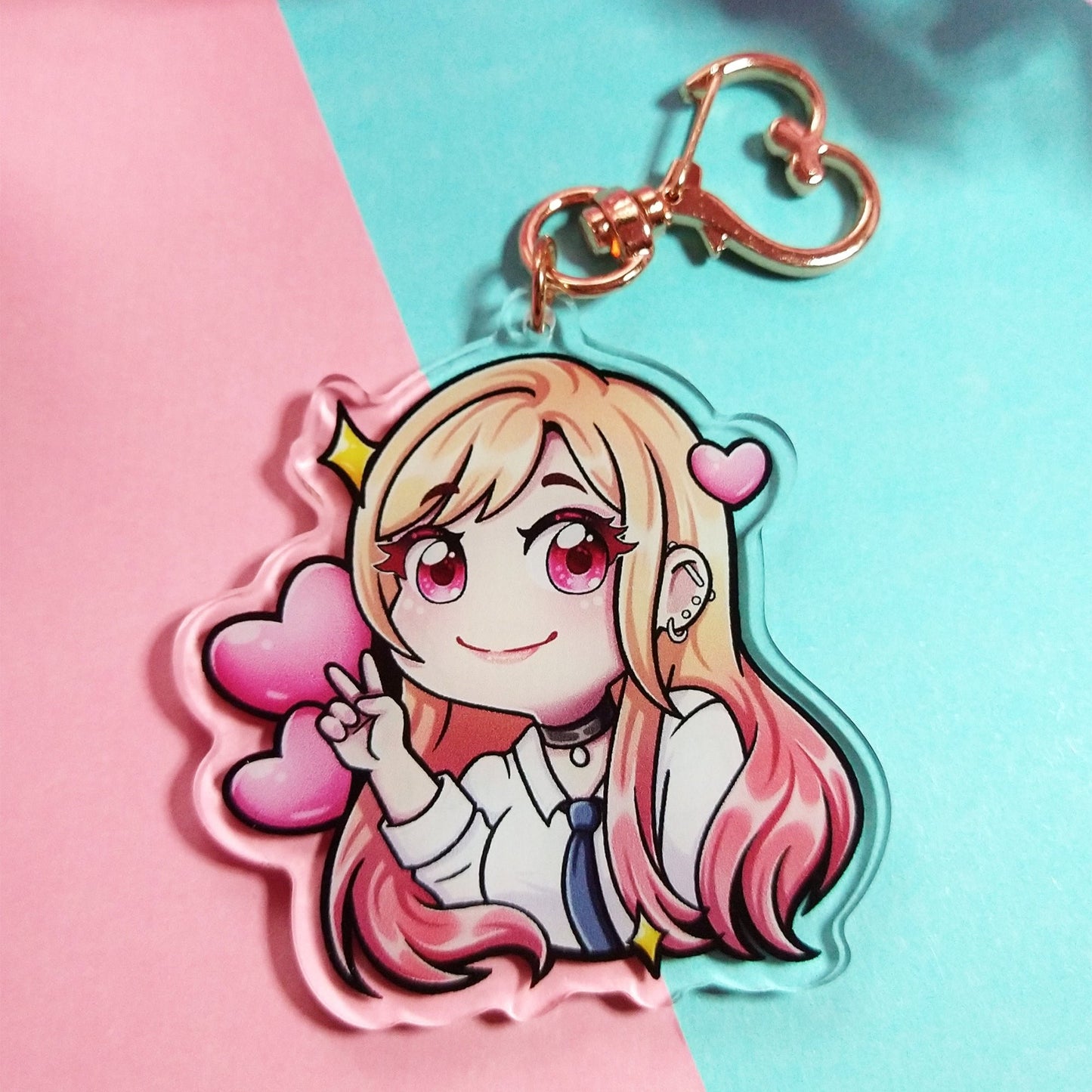 DISCONTINUE Marin Acrylic Charm