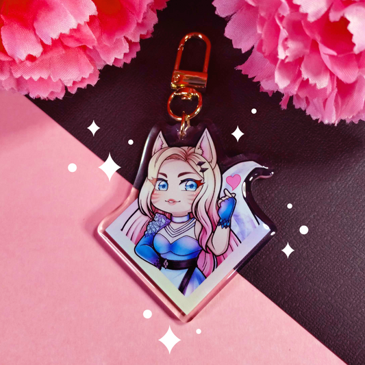 DISCONTINUE KDA Ahri Acrylic Charm