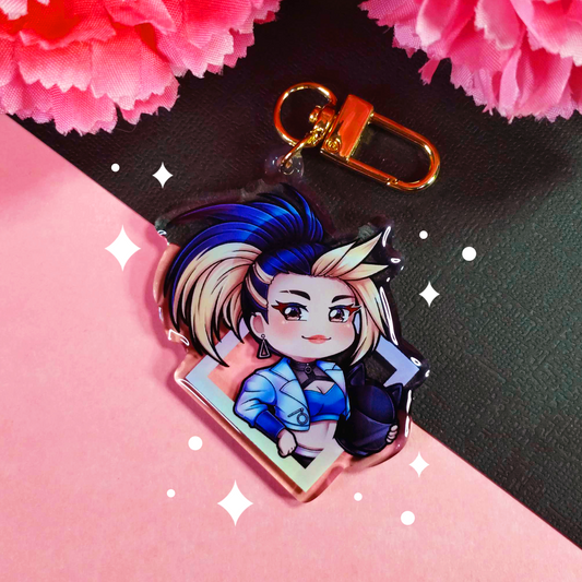 DISCONTINUE KDA Akali Acrylic Charm