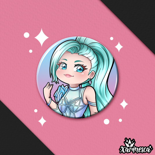 DISCONTINUE Seraphina Button Pin