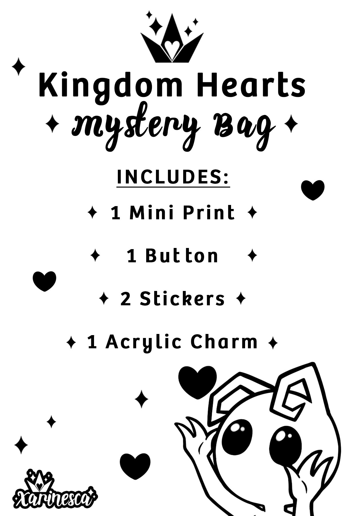 Kingdom Hearts Mystery Bag