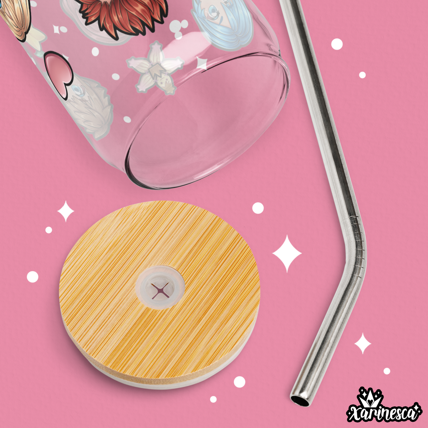Kingdom Hearts Glass Cup