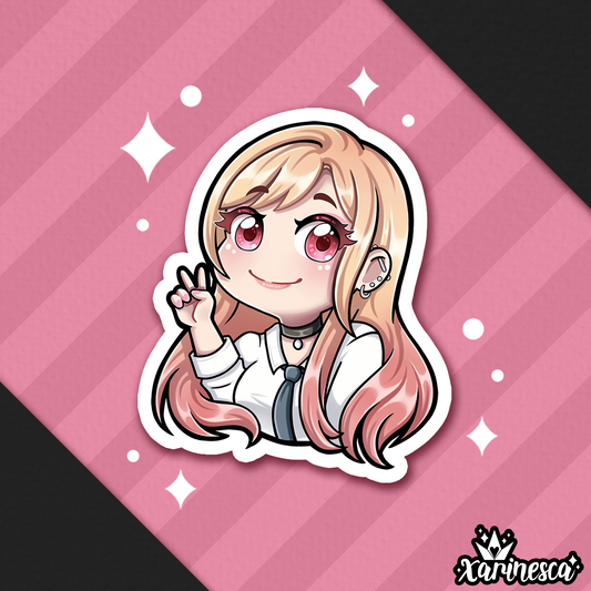 DISCONTINUE Marin Vinyl Weatherproof Sticker