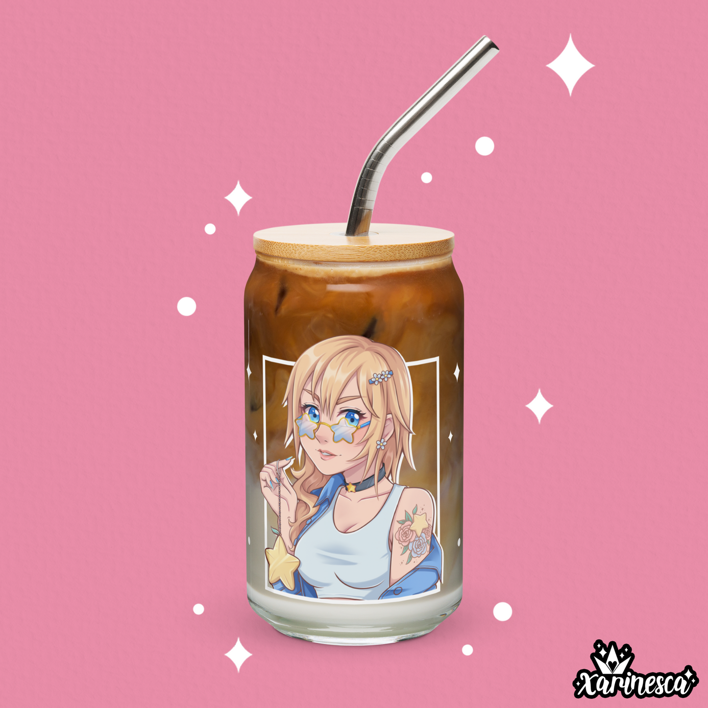 Casual Namine Glass Cup