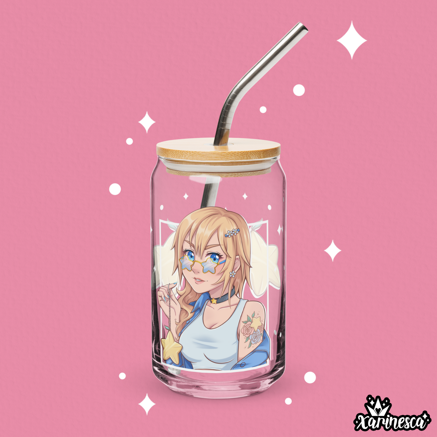 Casual Namine Glass Cup