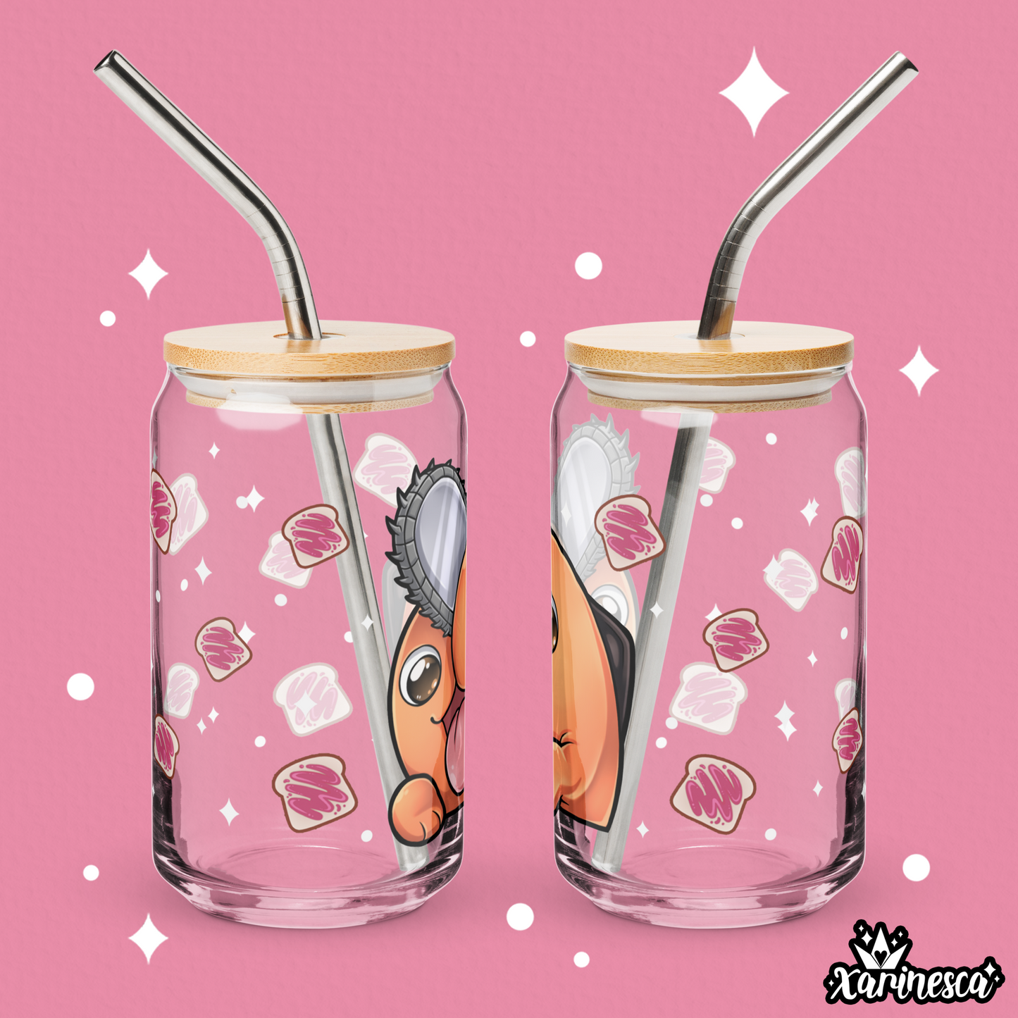 Pochita Glass Cup
