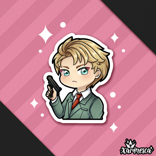 DISCONTINUE Loid Vinyl Weatherproof Sticker