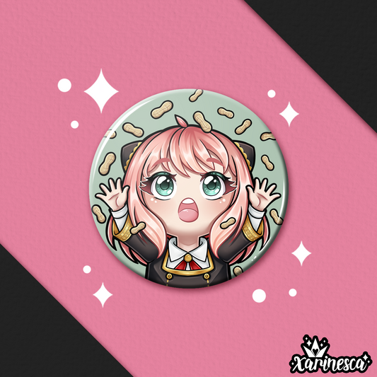 DISCONTINUE Anya Button Pin