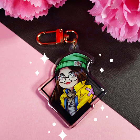 DISCONTINUE KJ Acrylic Charm