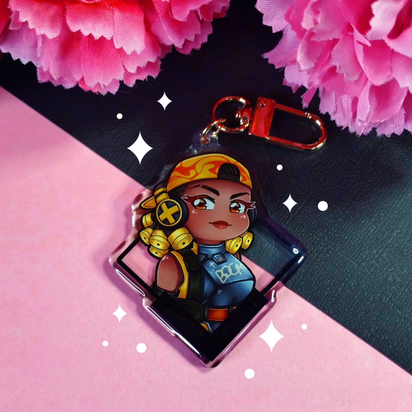 DISCONTINUE Raze Acrylic Charm