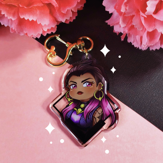 DISCONTINUE Reyna Acrylic Charm