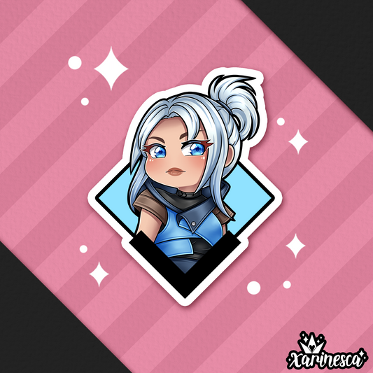 DISCONTINUE Jett Vinyl Weatherproof Sticker