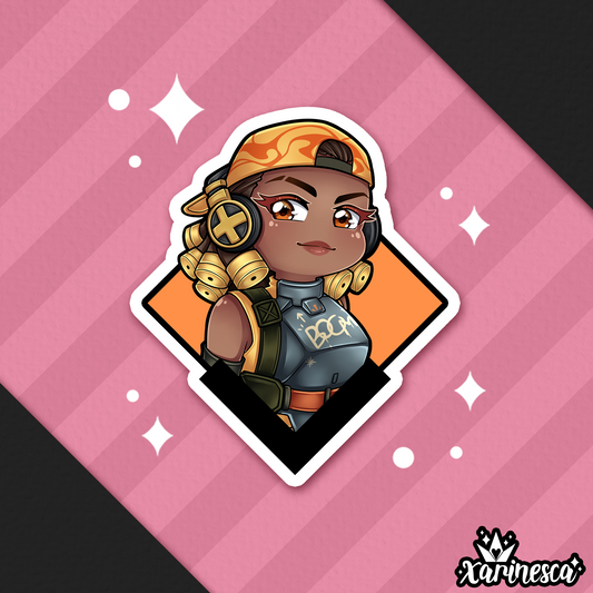 DISCONTINUE Raze Vinyl Weatherproof Sticker