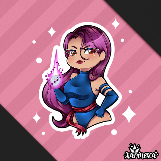 Psylocke Vinyl Weatherproof Sticker