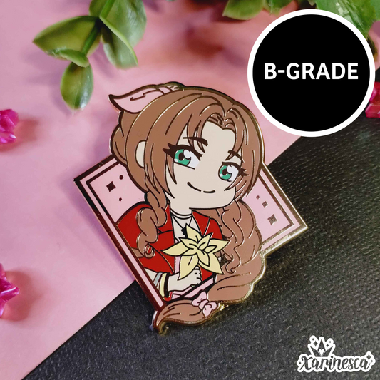 B-GRADE Aerith Enamel Pin