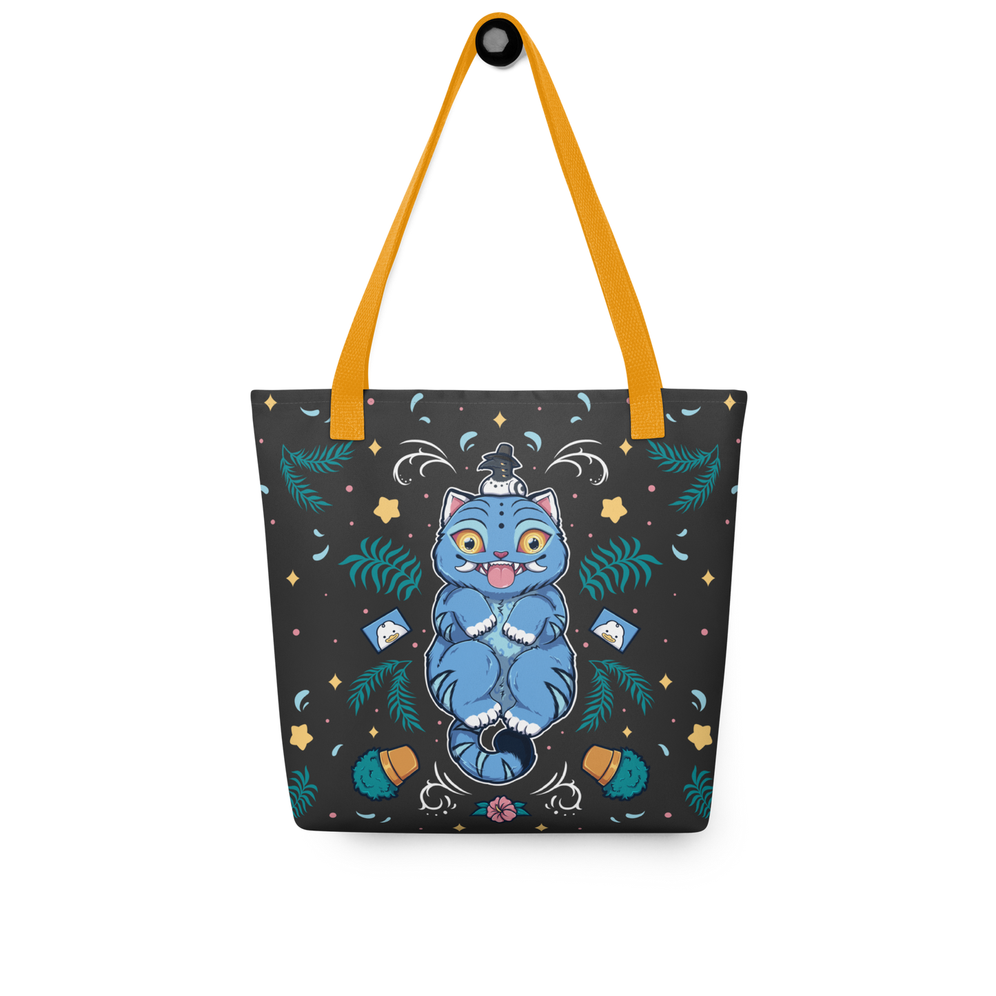 Derpy Tiger Tote Bag