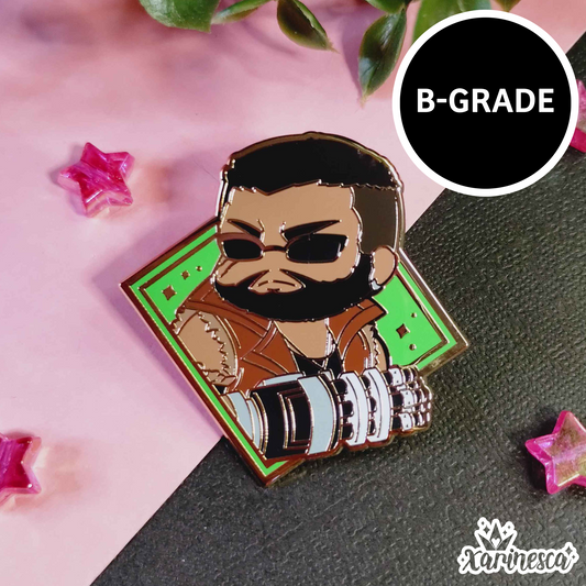 B-Grade Barret Enamel Pin