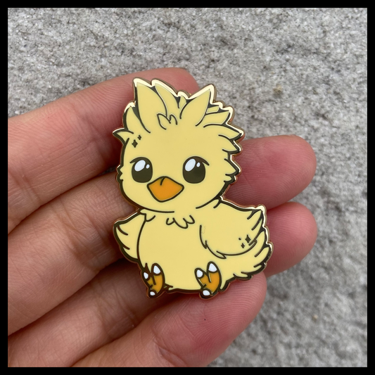 Chocobo Enamel Pin