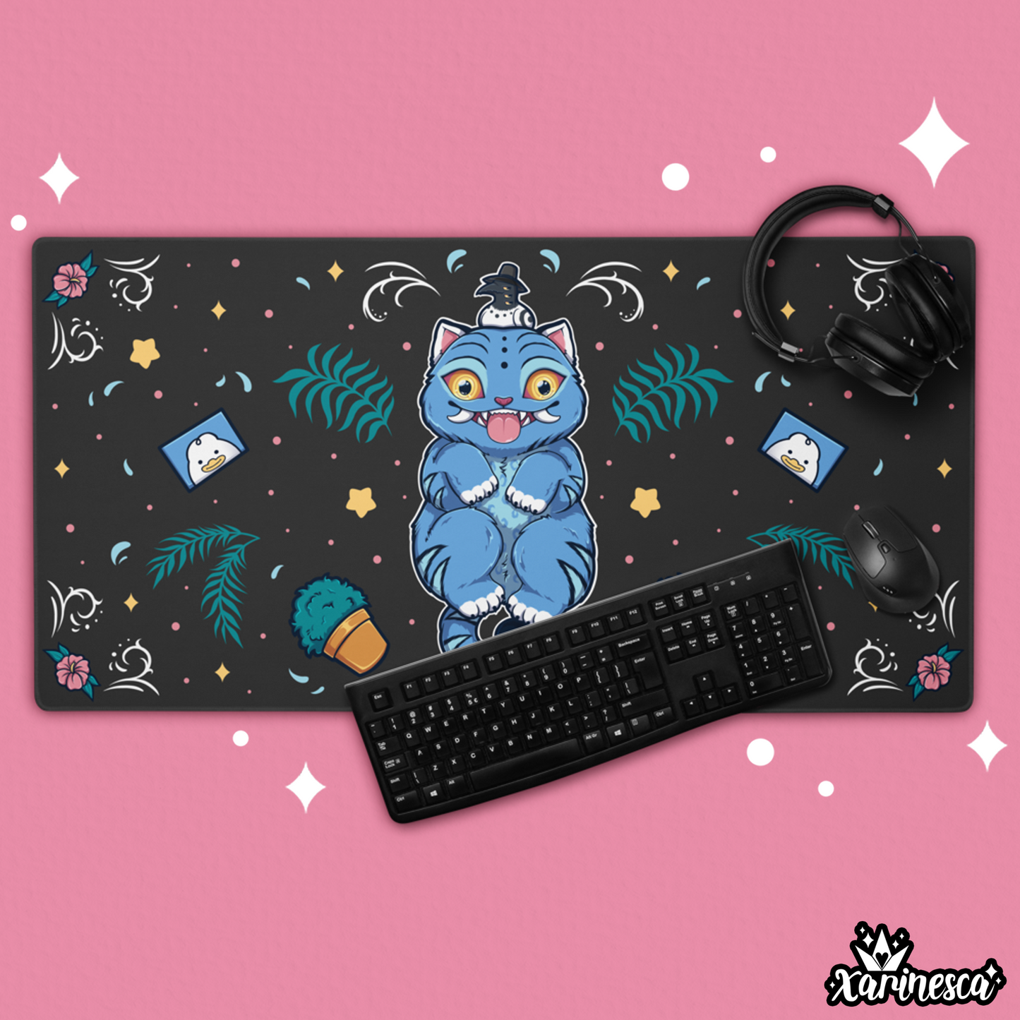 Derpy Tiger Gaming mouse pad