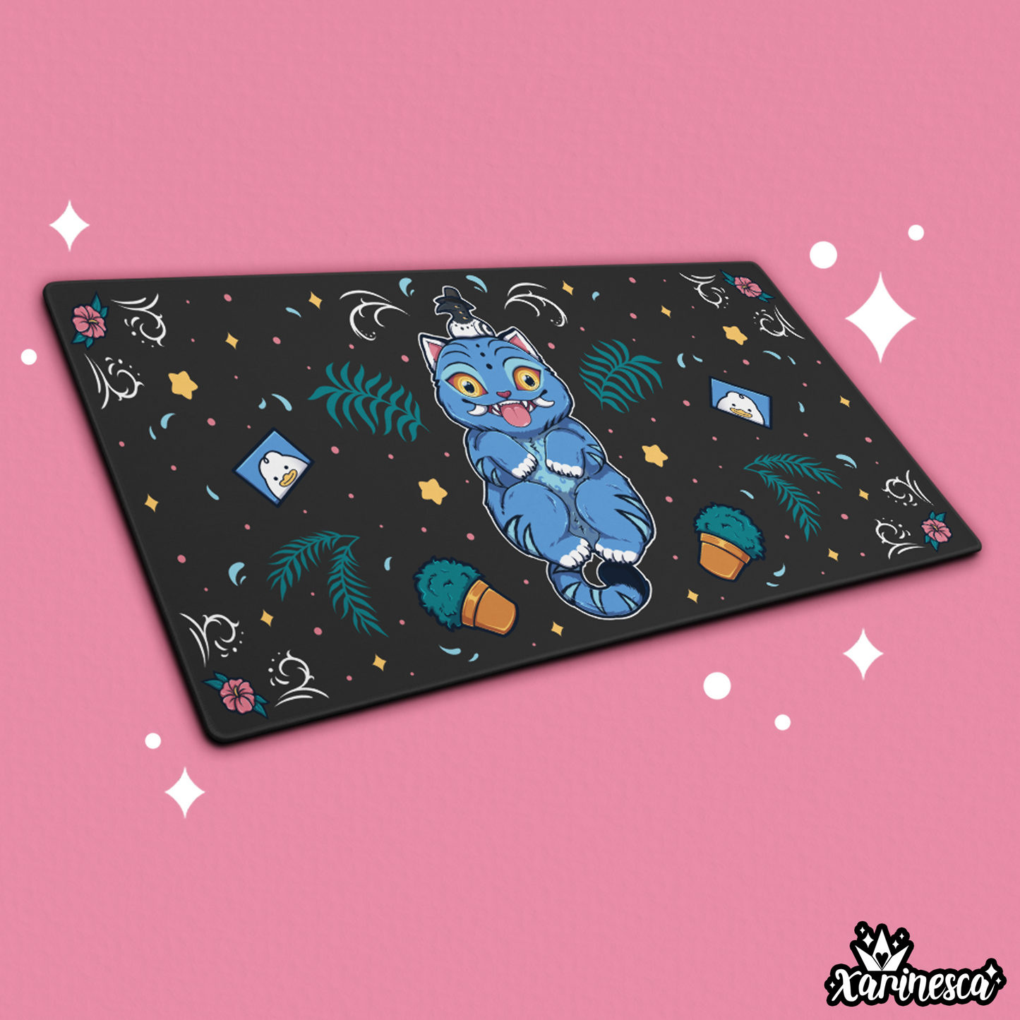 Derpy Tiger Gaming mouse pad