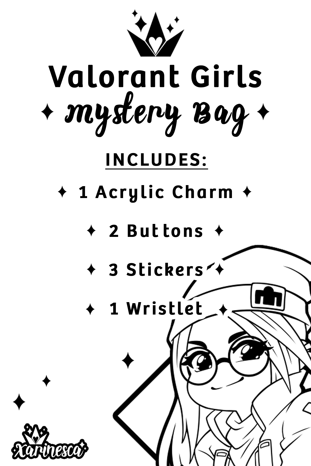 Valorant Girls Mystery Bag