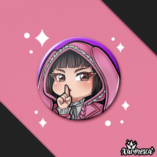 Feng Min Button Pin