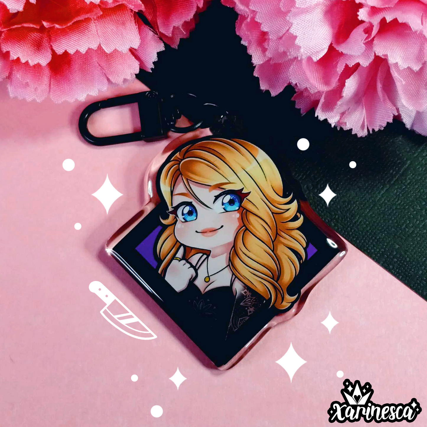 Kate Acrylic Charm