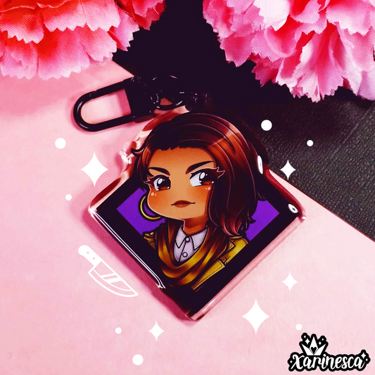 Zarina Acrylic Charm