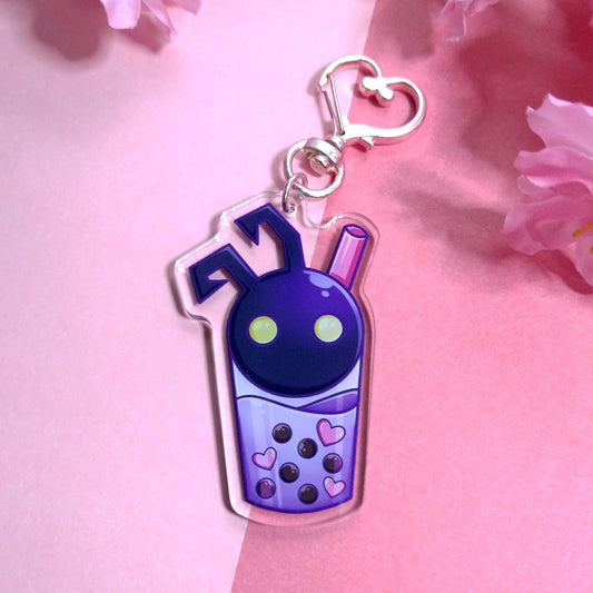 Heartless Boba Acrylic Charm