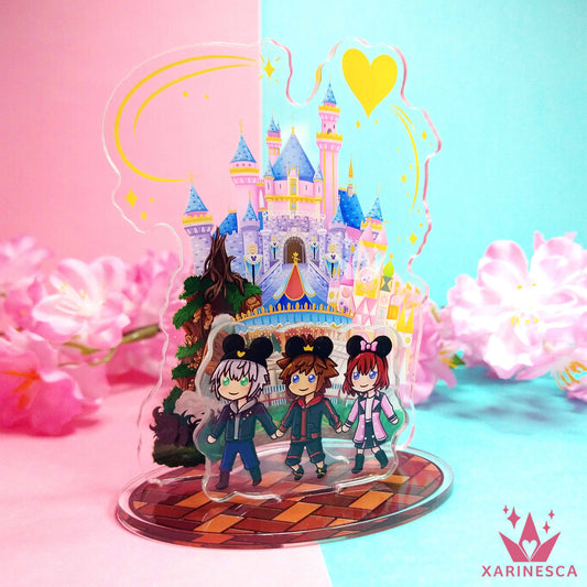 KH "It's a Small World" Zine Acrylic Standee