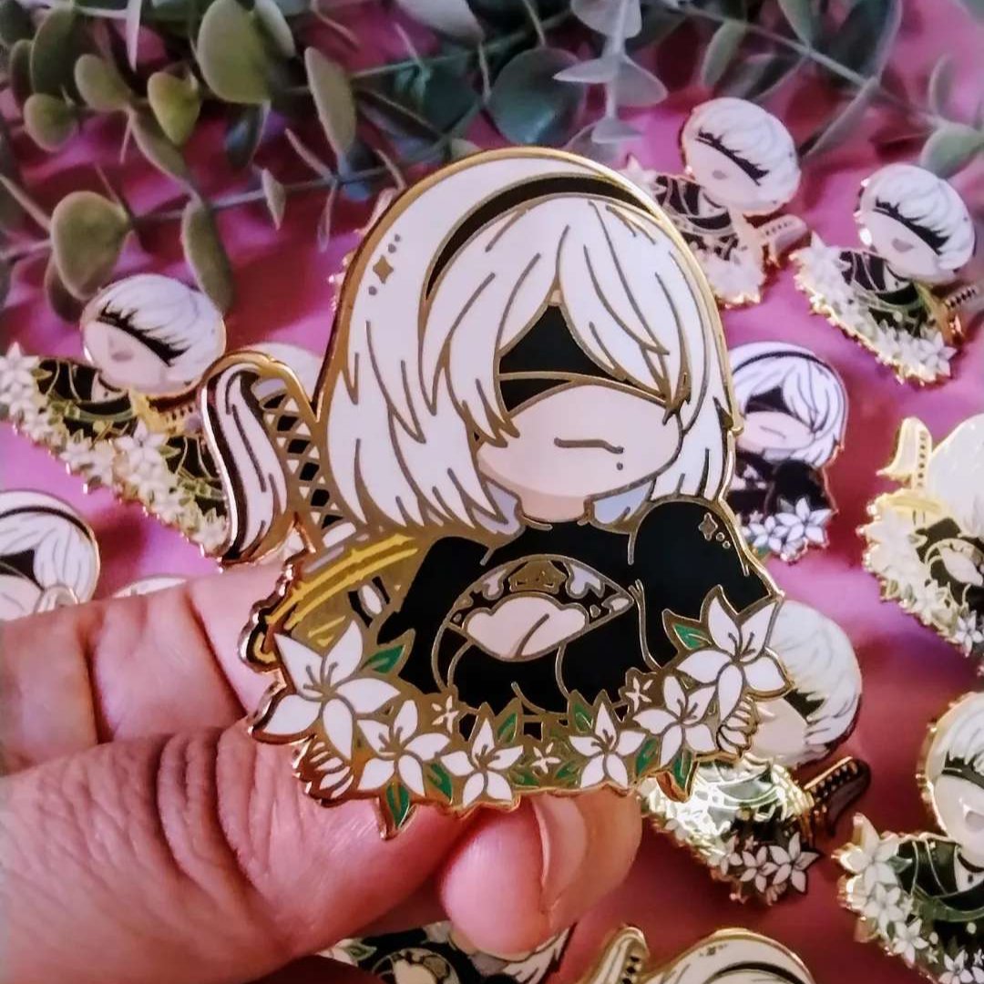 2B Enamel Pin