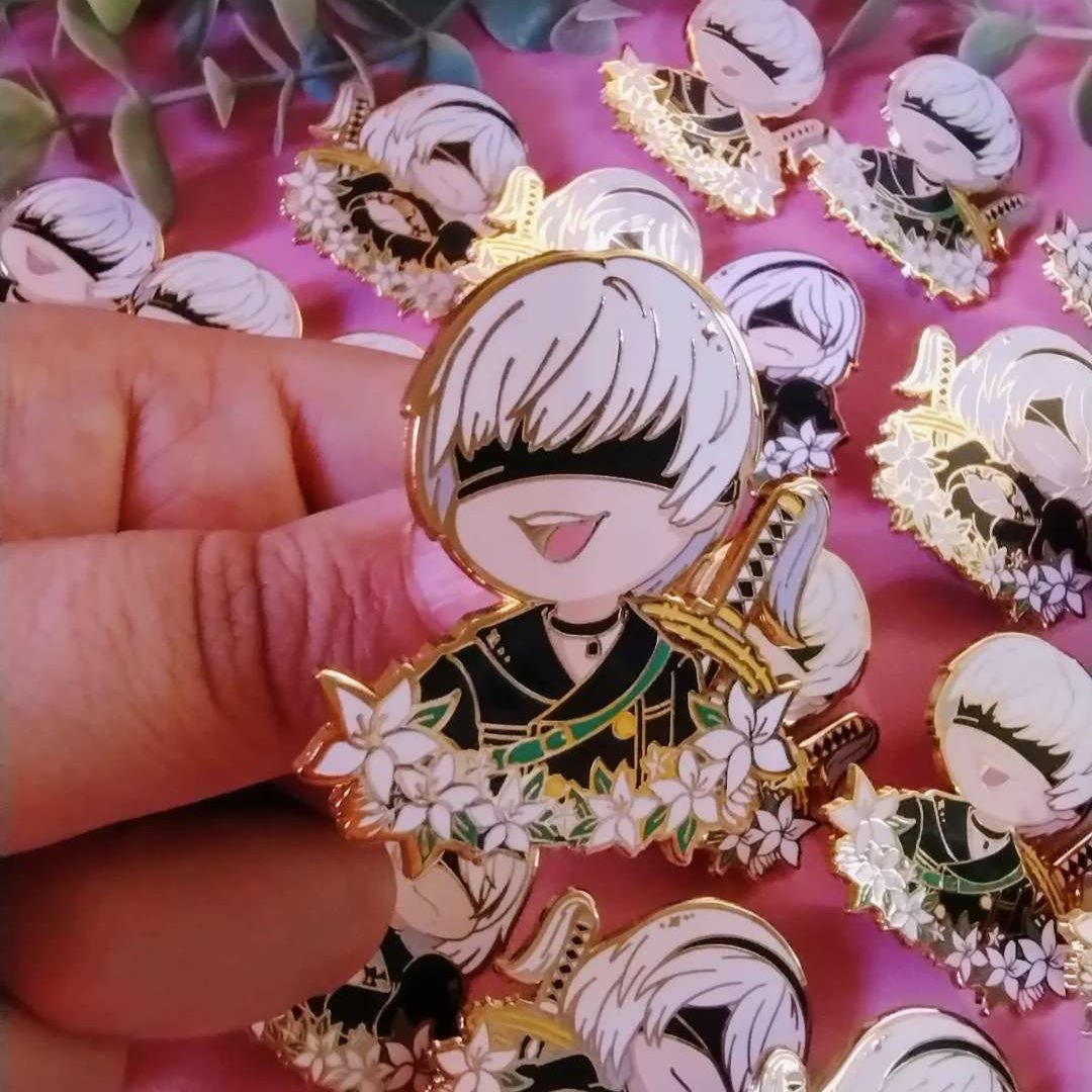 9S Enamel Pin