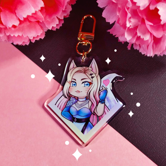 KDA Ahri Acrylic Charm