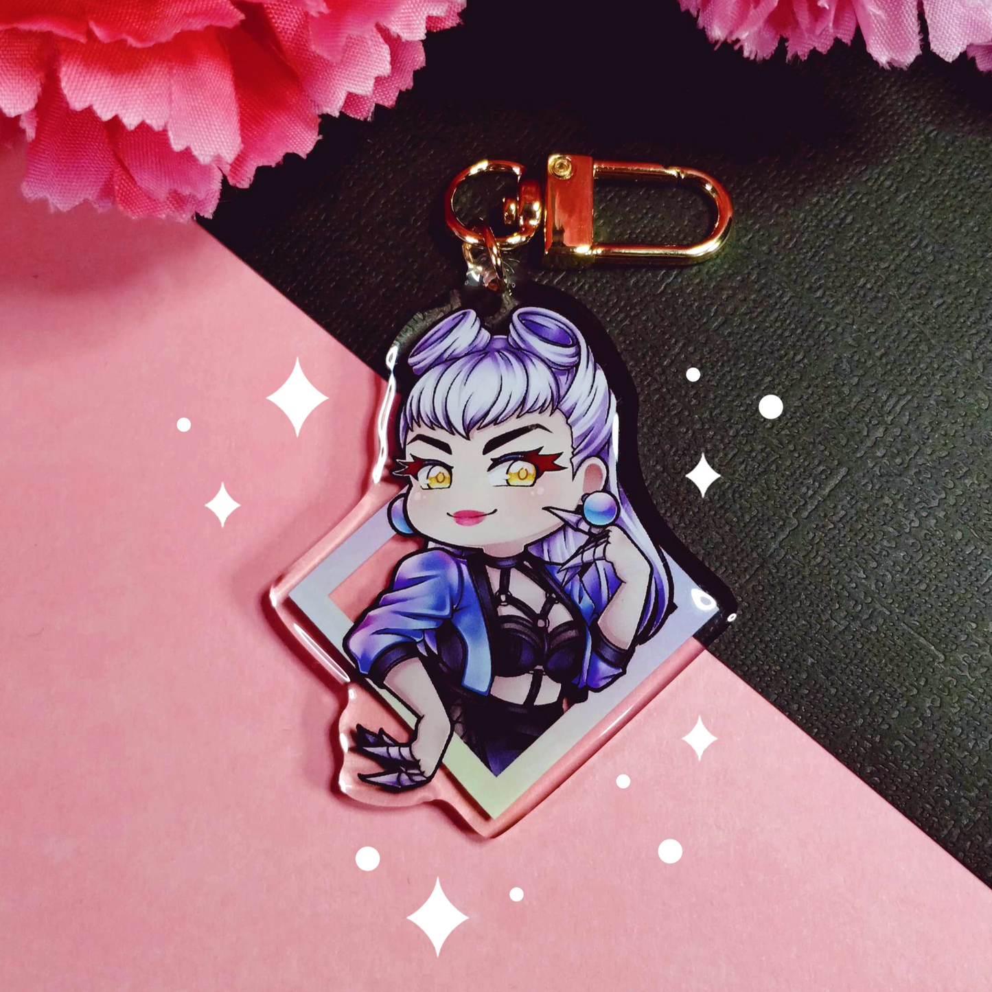 KDA Evelynn Acrylic Charm