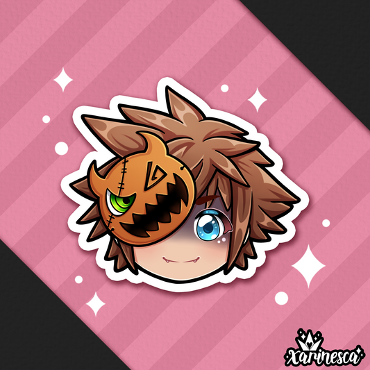 Halloween Sora Vinyl Weatherproof Sticker