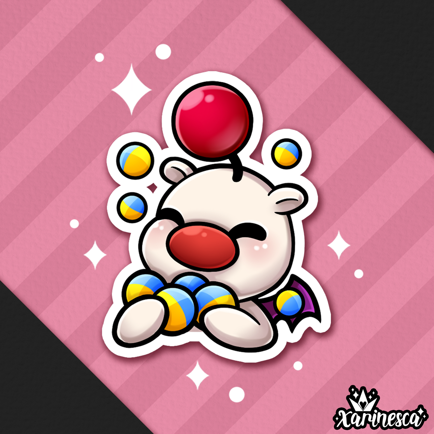 Moogle Vinyl Weatherproof Sticker