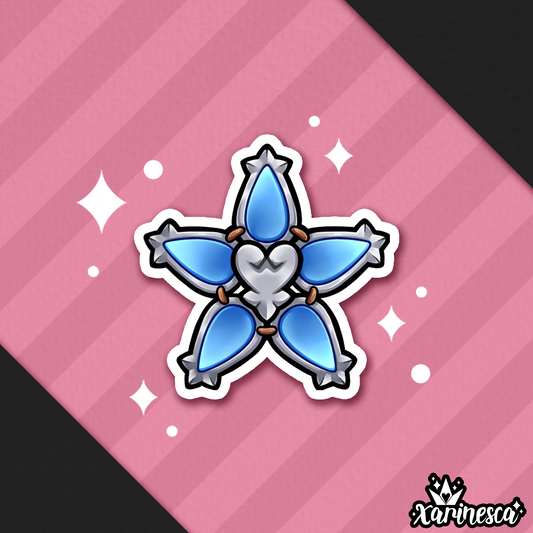 Aqua's Wayfinder Mini Vinyl Sticker