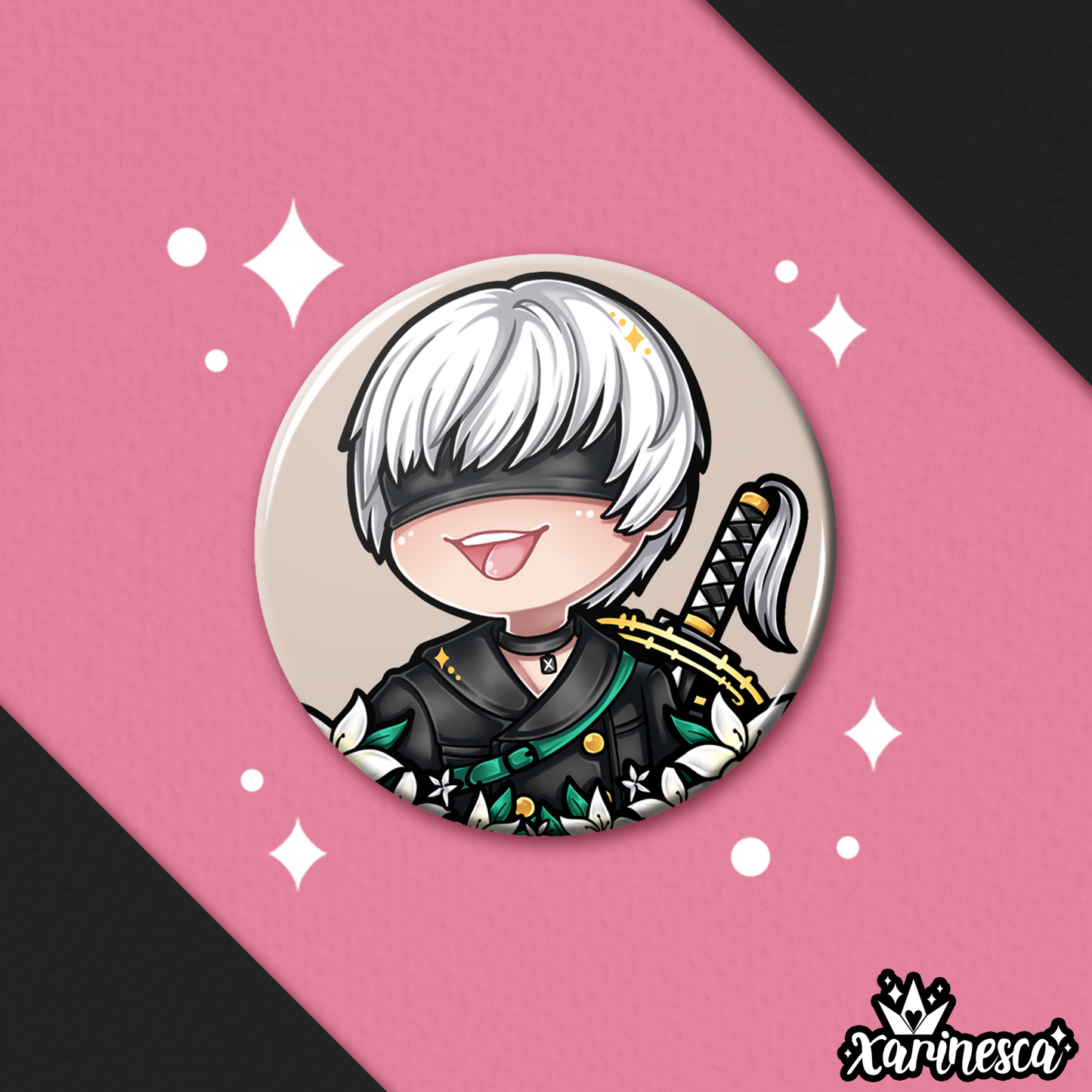 9S Button Pin