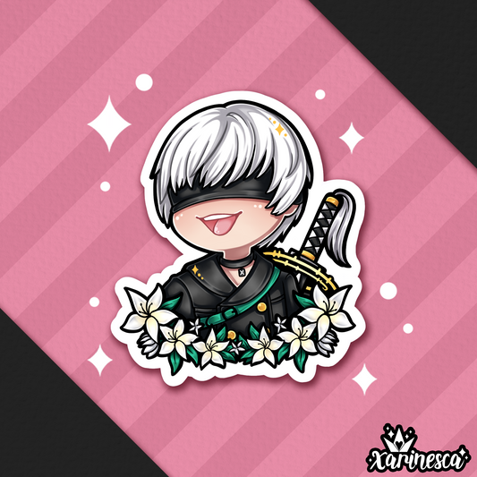 9S Vinyl Weatherproof Sticker