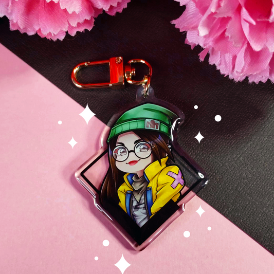 KJ Acrylic Charm