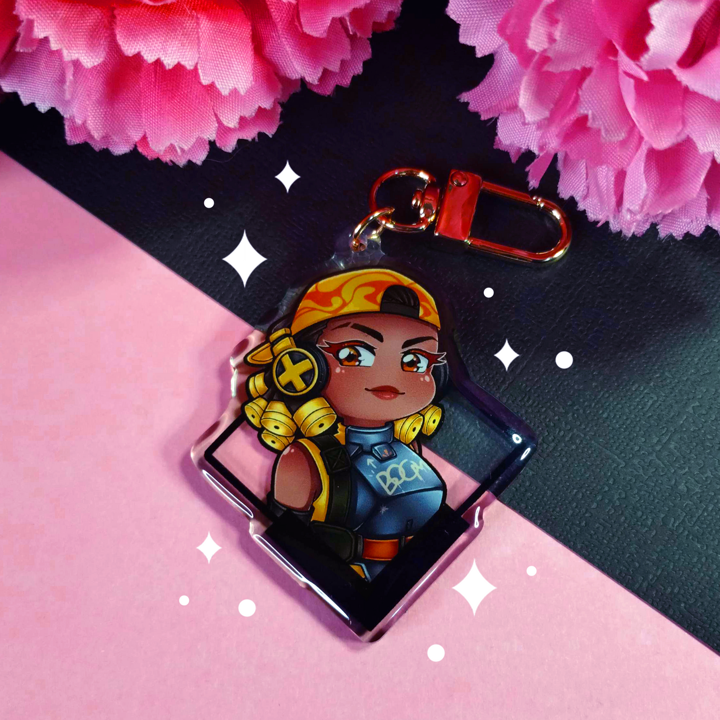 Raze Acrylic Charm