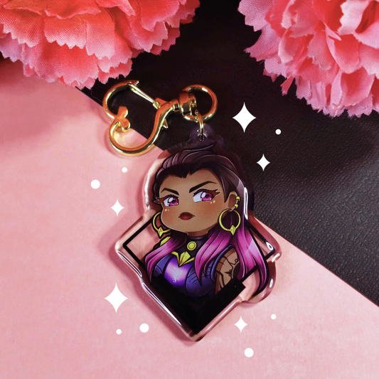 Reyna Acrylic Charm