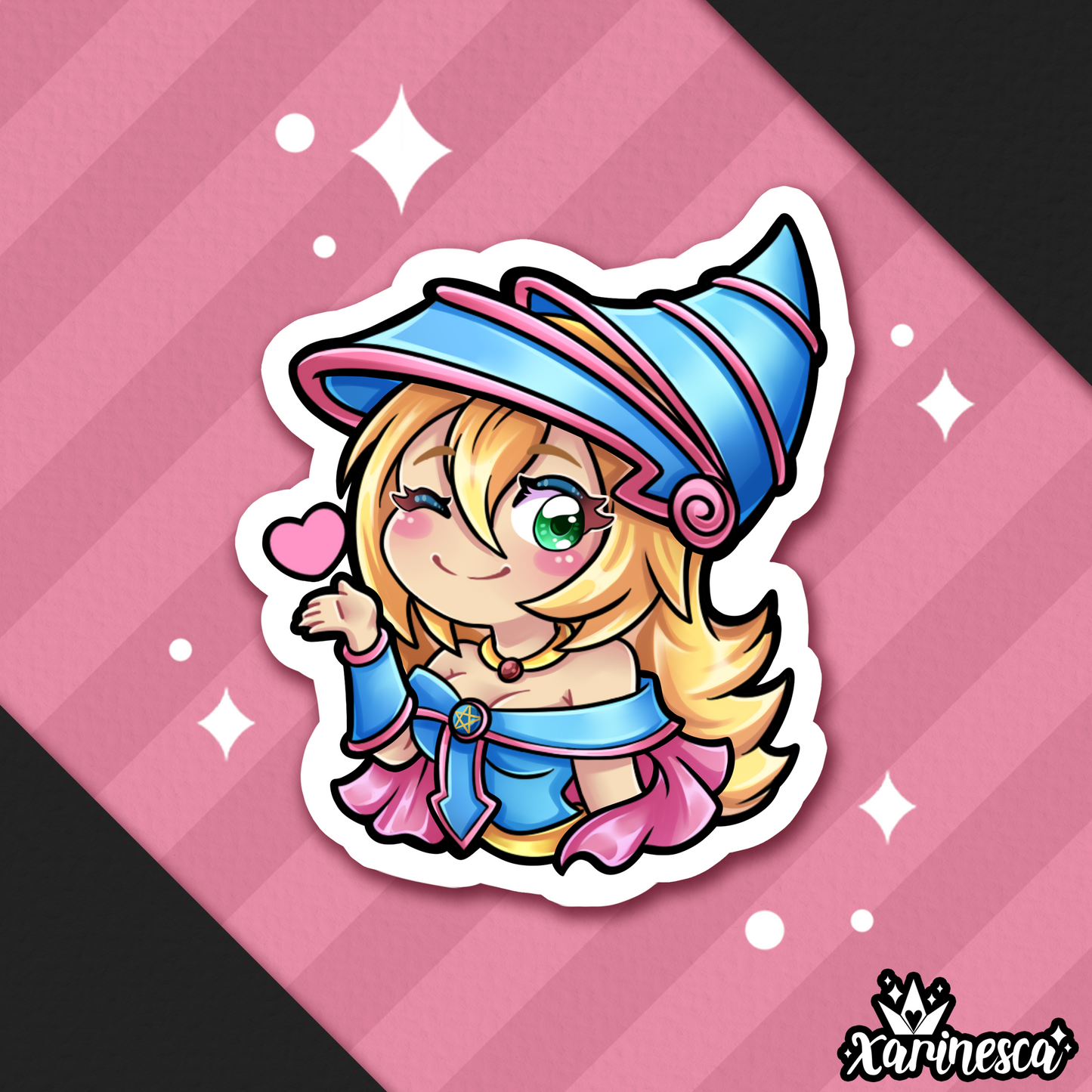 Dark Magician Girl Vinyl Weatherproof Sticker