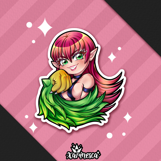 Harpie Lady Vinyl Weatherproof Sticker