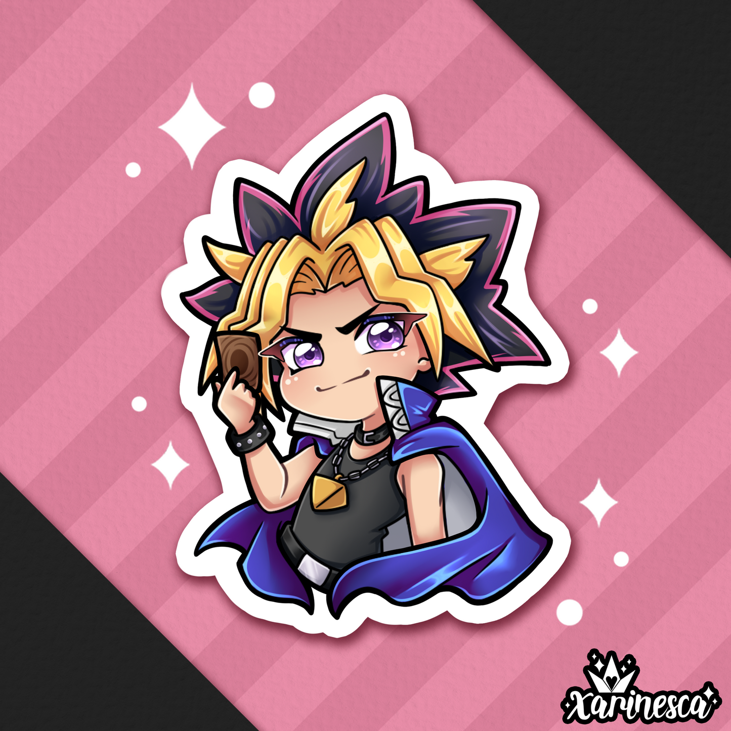 Yugi/Atem Vinyl Weatherproof Sticker